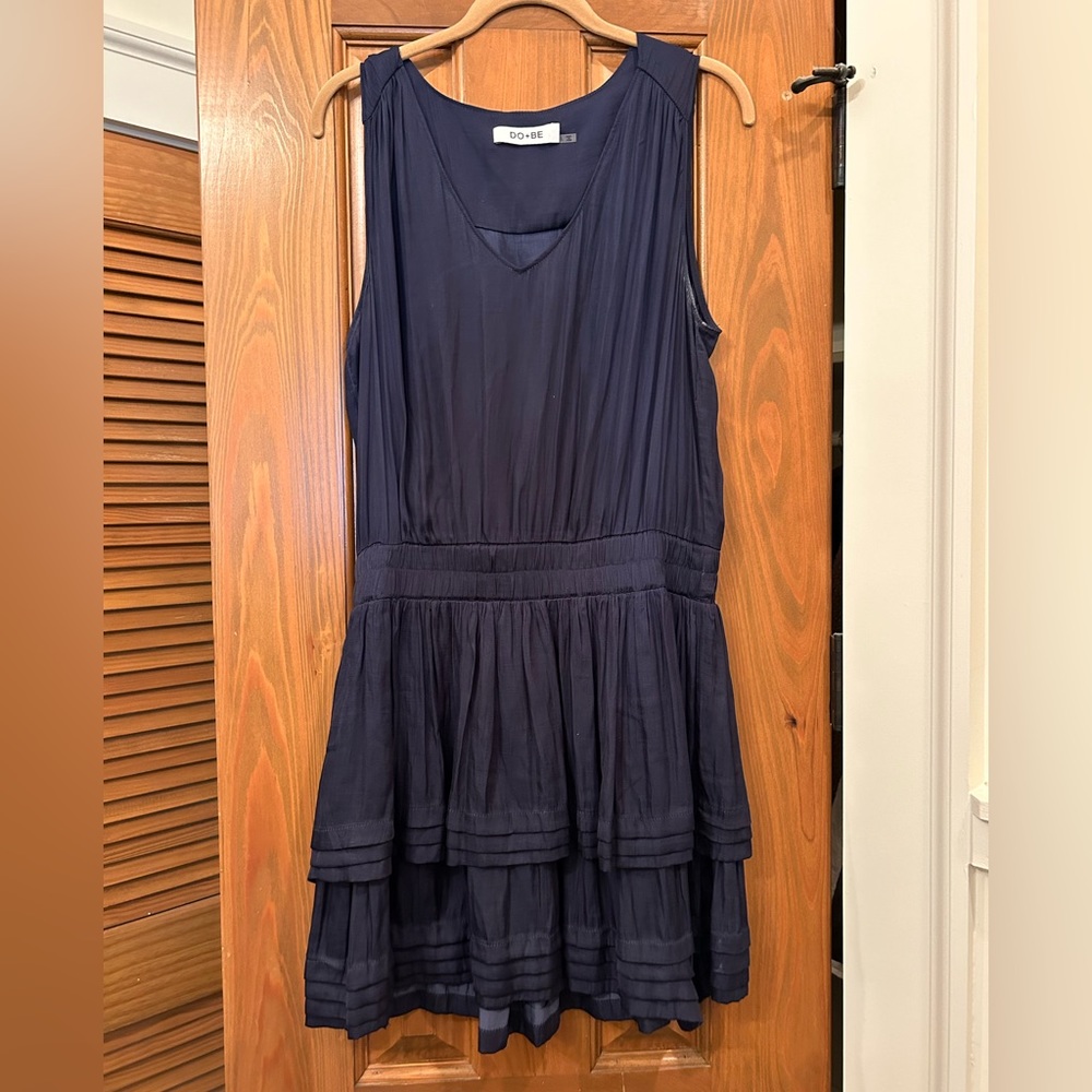 DO+BE navy mini dress. Size L.